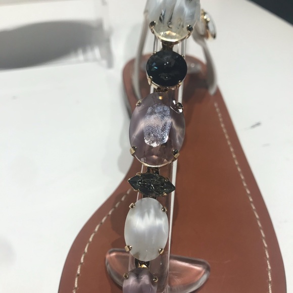 Dolce & Gabbana flat thong with Swarovski crystal - Picture 2 of 4